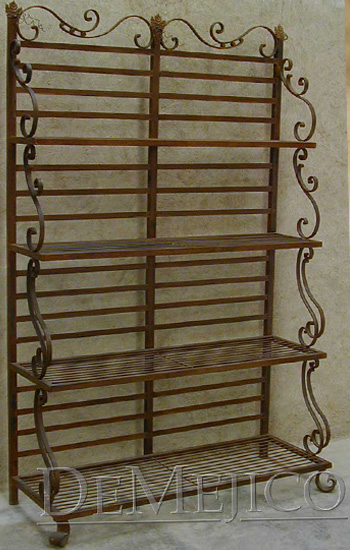Wrought Iron Hutch Trastero San Miguel, Wrought Iron China Cabinet