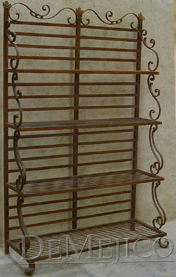 Wrought Iron Hutch Trastero San Miguel Demejico Wrought Iron Hutch Trastero San Miguel, Wrought Iron China Cabinet