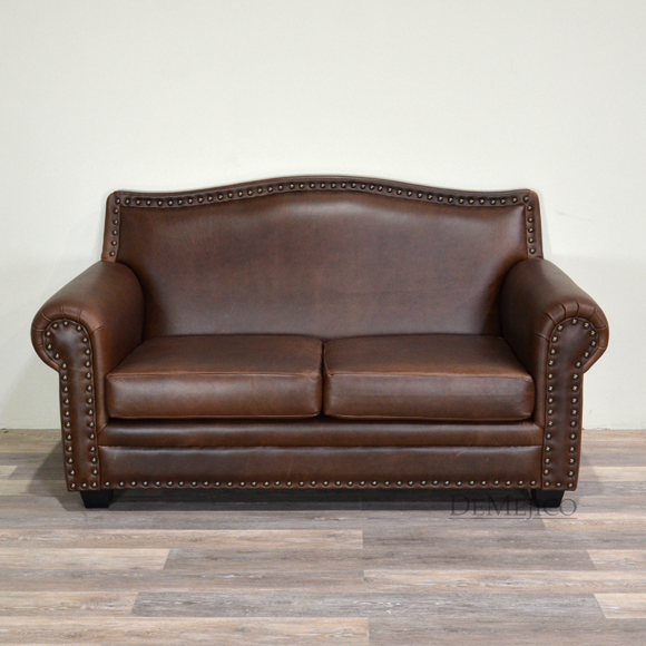 Spanish Style Loveseat Sofa, Spanish Leather Sofas