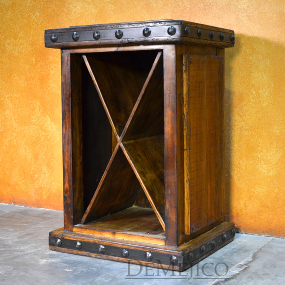 Old Wood Wine Cabinet Rustic Rack, Rustic Wine Cabinet
