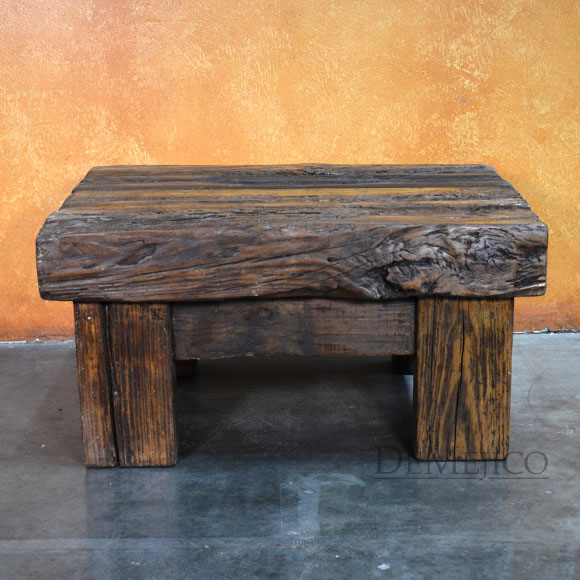 Vigas Coffee Table Small Reclaimed Door Demejico Vigas Coffee Table Small Reclaimed, Small Reclaimed Wood Side Table